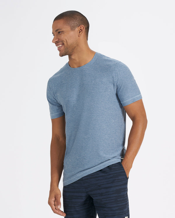 Strato Tech Tee | Cloud Heather